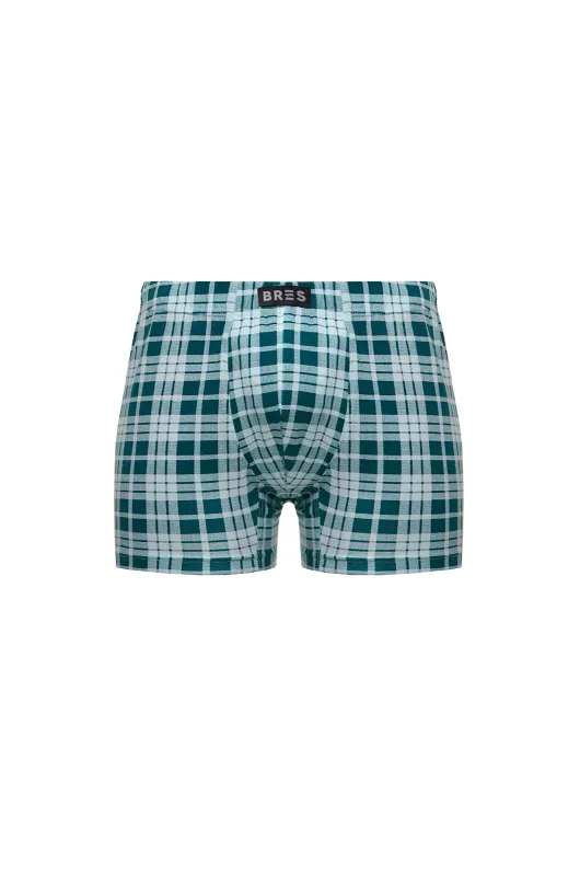 Шорти чоловічі MISTER PLAID зелений
