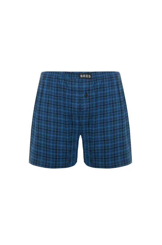 Боксери чоловічі MISTER PLAID синій