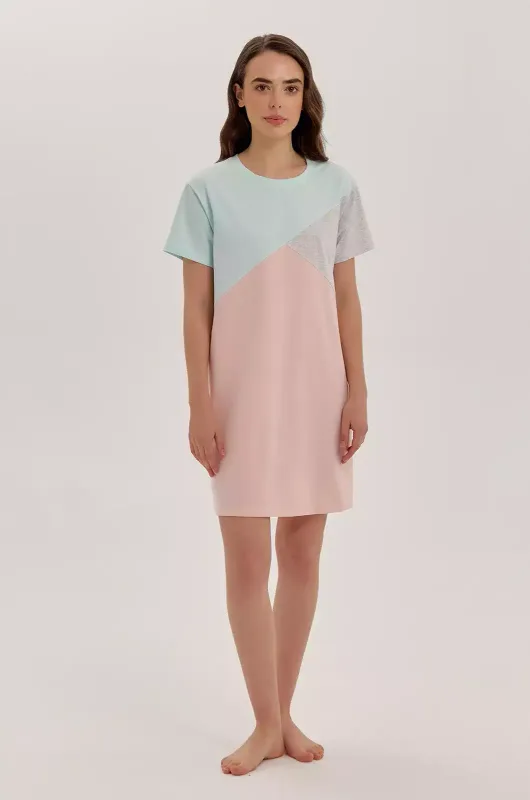Сорочка нічна жіноча SOFT COLORS персиковий