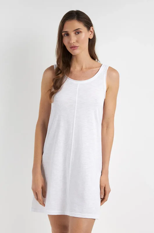 Сорочка нічна жіноча LINEN білий