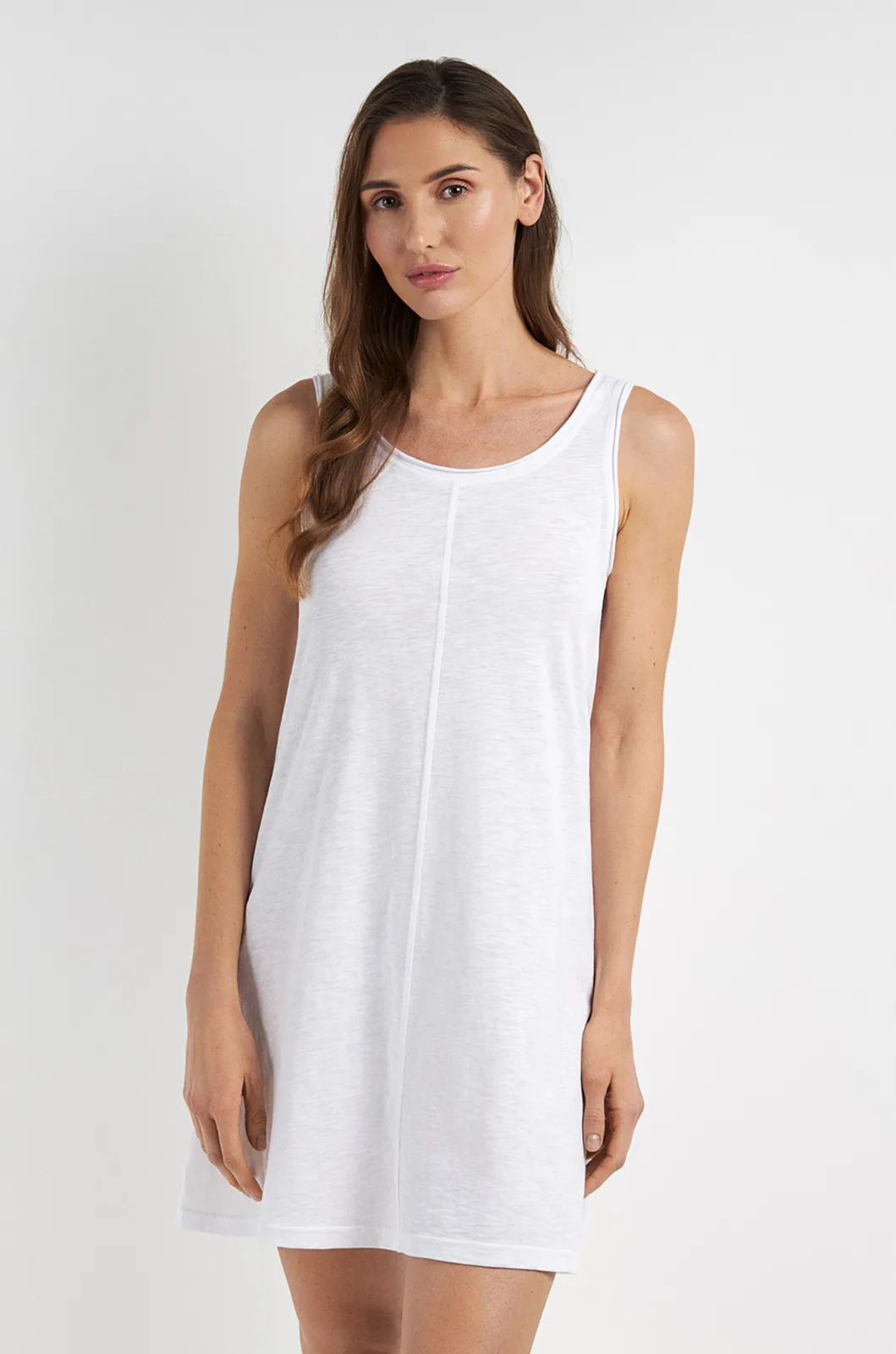 Сорочка нічна жіноча LINEN білий