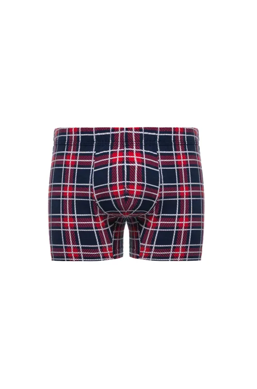 Шорти чоловічі MISTER PLAID червоний