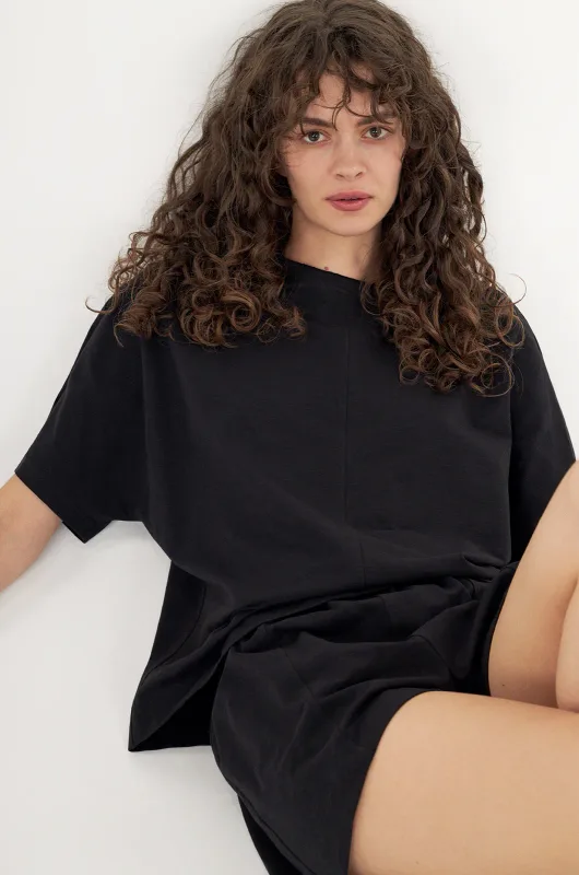 Піжама жіноча LINEN BLACK чорний