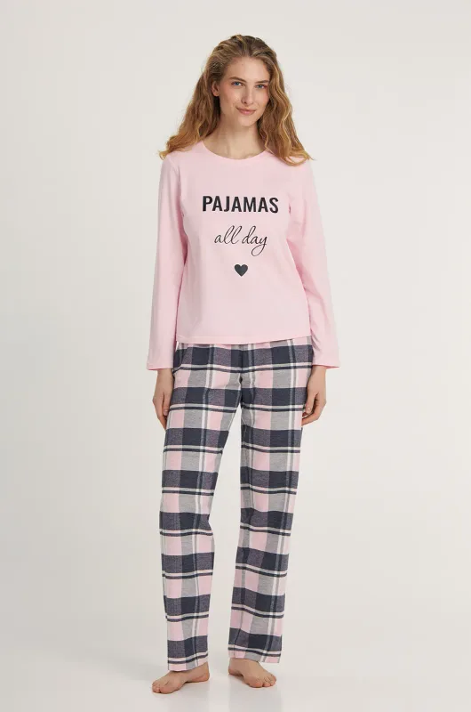 Піжама жіноча PAJAMAS рожевий