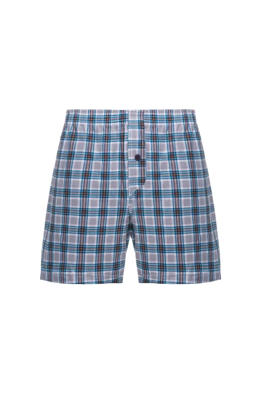 Боксери чоловічі MISTER PLAID білий